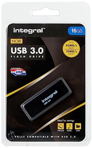 Integral Infd16Gbnoir3.0 Memoria Usb Da 16 Gb
