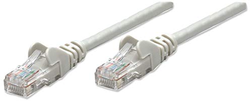 Intellinet Cavo Patch Di Rete, Cat6, 30M, Grigio, Cca, U/Utp, Pvc, Rj45, Contatti Placcati Oro, Antigroviglio, Avviato, Polisacco