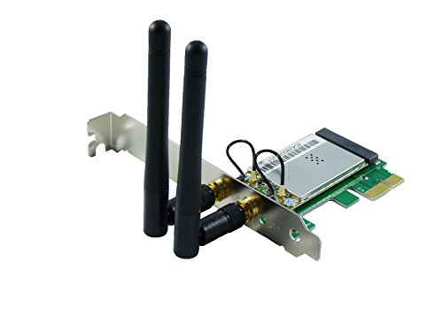 Computer District - Adattatore Mini Pci Express A Pci Express + Mini Pci Express (Pcie O Pci-E) Wifi 802.11N - Chipset Ralink Rt2700E- By Computer Dis