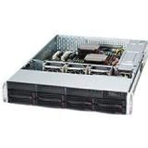 Supermicro Sc825Tqc-600Lpb Vane Portacomputer Rack Black 600 W
