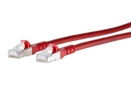 Metz Connect Cat6A S/Ftp, 0.5M Cavo Di Rete 0,5 M S/Ftp (S-Stp) Rosso
