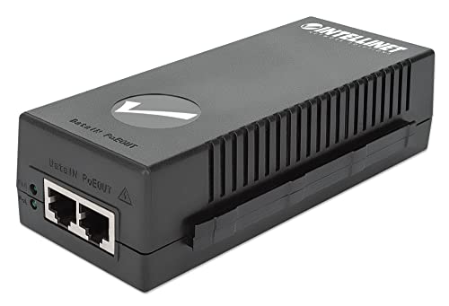 Intellinet 561570 Iniettore Poe+ High Power 2.5G 30W Nero