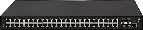 Levelone Switch 48X Ge Gtl-5291 4Xgsfp 19"