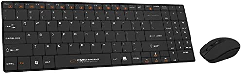 Esperanza Ek122K Keyboard Rf Wireless Qwerty Black