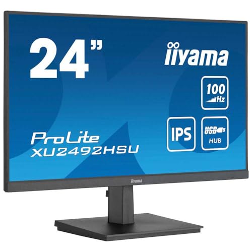 Iiyama Xu2492Hsu-B6-23.8", Ips, 1920X1080/100Hz, 1H1Dp