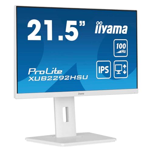 Iiyama Xub2292Hsu-W6-21.5", Ips, 1920X1080/100Hz, 1H1Dp, Has