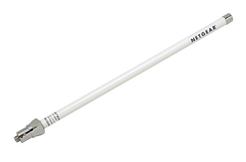 Netgear Ant2409-20000S Antenna Omnidirezionale Indoor/Outdoor Prosafe Da 9 Dbi, Bianco