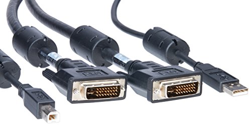 Vertiv Avocent 1 X Tipo B Maschio Usb, 2 X Dvi Maschio - 1 X Tipo A Maschio Usb, 2 X Dvi Maschio