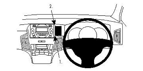 Brodit Proclip 654475 Center Mount Per Honda Odyssey 10 – 13