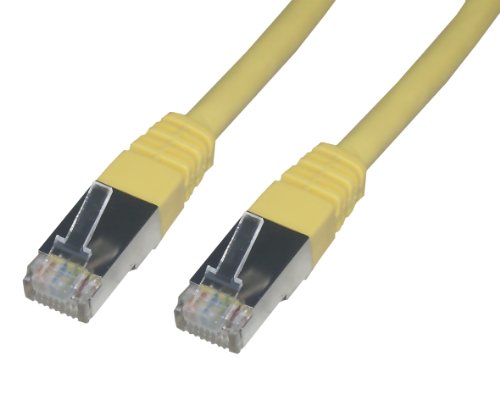 Mcl Samar Fcc6Abm-1,5 M/J-Cavo Rj45 Patch Cat6 F/Utp-A 1,5 M, Colore: Giallo