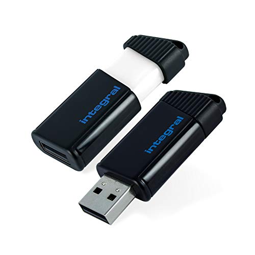 Integral - Chiavetta Usb 3.0 Da 64 Gb, Fino A 120 Mb/S, Colore: Nero