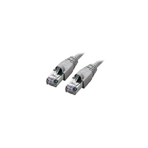 Tecline 71601 - Cavo Dritto In Rame Categoria 5E (1 M), Colore: Grigio