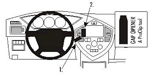 Brodit Proclip 853273 Staffa Per Auto Ad Incastro, Center Mount