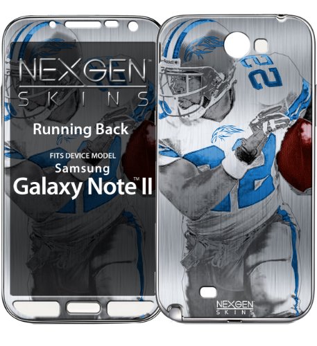 Nexgen Skins Sgalnii0014 - Cover "Running Back" Per Samsung Galaxy Note 2, Motivo In 3D