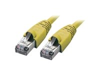 Tecline 71602Y - Cavo Dritto In Rame Categoria 5E (2 M), Colore: Giallo
