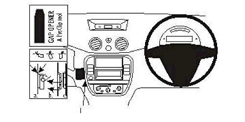 Brodit Proclip 653751 Angled Mount Per Citroen Pluriel 06 – 09