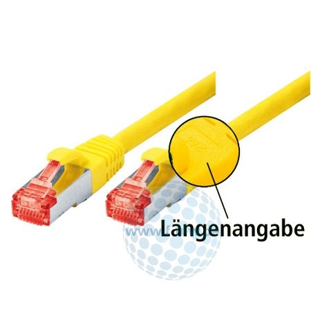 Tecline 71515Y - Cavo Ethernet Categoria 6 Con Antipiega Stretto (15 M), Colore: Giallo