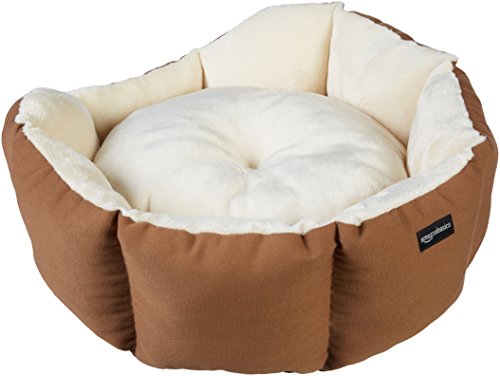 Amazon Basics Lettino Ottagonale Per Animali Domestici, L 50 X P 50 X H 20 Cm
