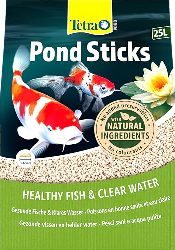 Tetra Pond Sticks Mangime Per Pesci, Multicolore, Unica, 25000 Unità