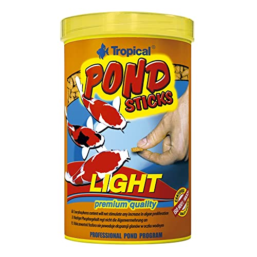 Pond Sticks Light 1000Ml / 80G - Sono Un Mangime Multiplo In Forma Di Bastoncini Galleggianti Destinati All'Alimentazione Quotidiana Delle Carpe Koi