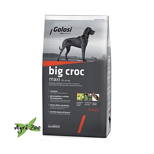 Golosi Dog - Big Croc Maxi 12 Kilogramm Crocchette Per Cani Di Taglia Grande