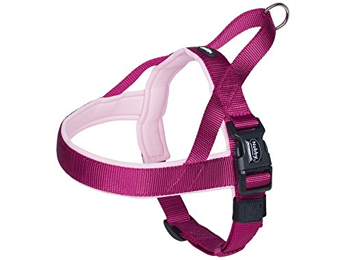 Nobby - Classic Preno, Pettorina Norvegese Per Cani, 60-76 Cm + 46 Cm/25-35 Mm Lampone/Rosa