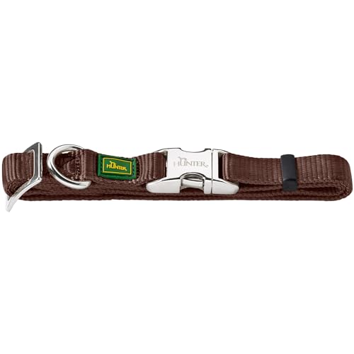 Hunter Vario-Basic Alu-Strong Collare, Marrone, M