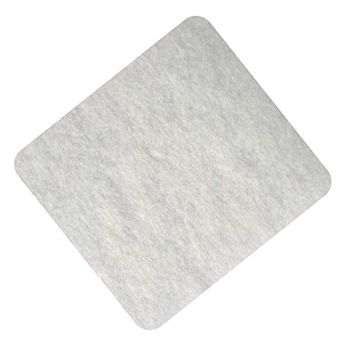 Amtra Biocell Fibra Bianca - Materiale Filtrante Per Acquario, Fibra Bianca A D Alta Resistenza, Filtraggio Meccanico Fine, 50X50X3 Cm - 2 Pz