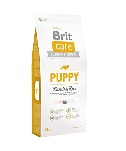 Brit Care Puppy Agnello E Riso 12 Kg - Ipoallergenico Per Cani Cuccioli Di Tutte Le Taglie
