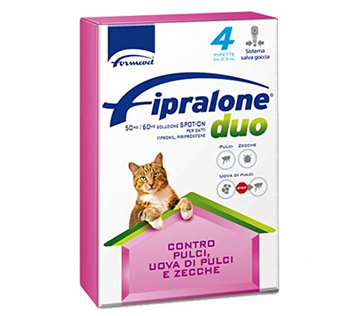 Fipralone Duo Fipralone Duo 50 Mg/60 Mg Soluzione Spot-On Per Gatti