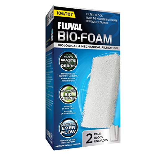 Fluval 104/105/106/107 Blocco Filtro In Schiuma Biologica