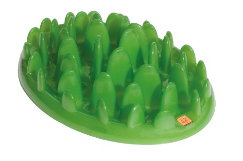 Ciotola Per Cani Interattiva Green Company Of Animals - Rallenta L’Ingerimento Di Cibo, Anti-Soffocamento, Stimolazione Mentale Per Cani, Ideale Per C