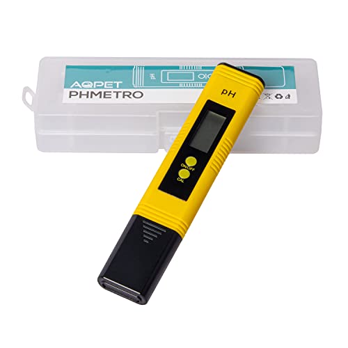 Aqpet Misuratore Phmetro Atc Digitale Per Acquari Piscine, Bianco