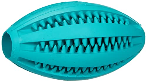 Trixie Denta Fun 3290 - Palla Da Rugby, In Gomma Naturale, 11 Cm, Colore: Menta