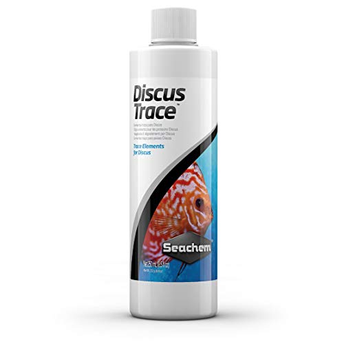 Seachem Discus Trace - Supplemento Di Elementi Per Pesci In Acquari D'Acqua Dolce - 250 Ml