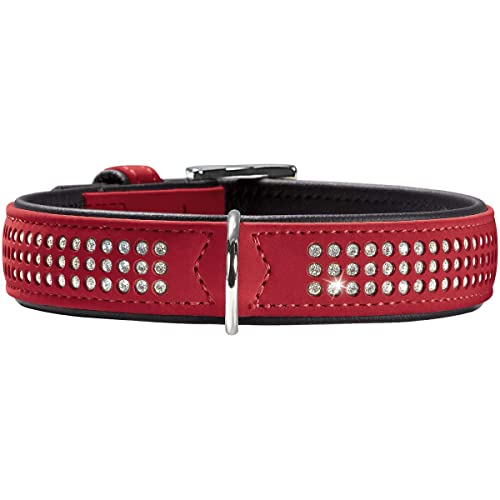 Hunter Softie Deluxe - Collare Per Cani, Rosso , 55