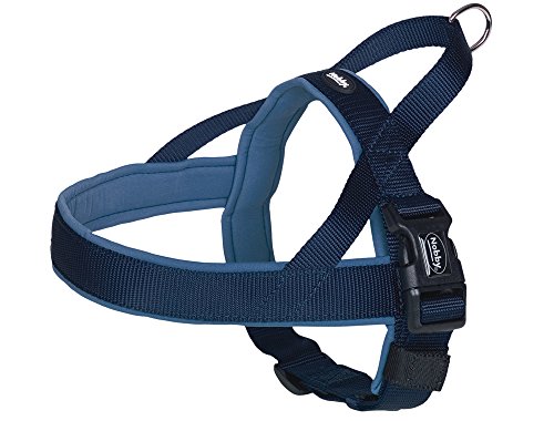 Nobby Classic Preno, Pettorina Norvegese Per Cani, 60-76 Cm + 46 Cm/25-35 Mm. Colore: Blu