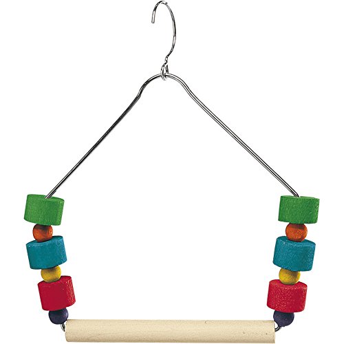 Ferplast Accessori Per Gabbie Per Uccelli Ferplast Altalena Pa 4084 In Legno Colorato