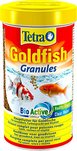 Tetra Goldfish Granules, Mangime In Granuli Galleggianti Per Pesci Rossi E Altri Pesci D'Acqua Fredda - 500 Ml