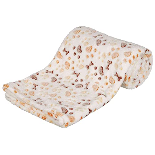 Trixie 37179 - Coperta Lingo, 150 X 100 Cm, Bianco/Beige