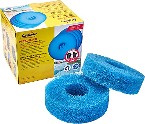 Laguna Schiuma Di Ricambio Per Filtri Pressure Flo 2500, 3000, 5000 E 6000, Confezione Da 4