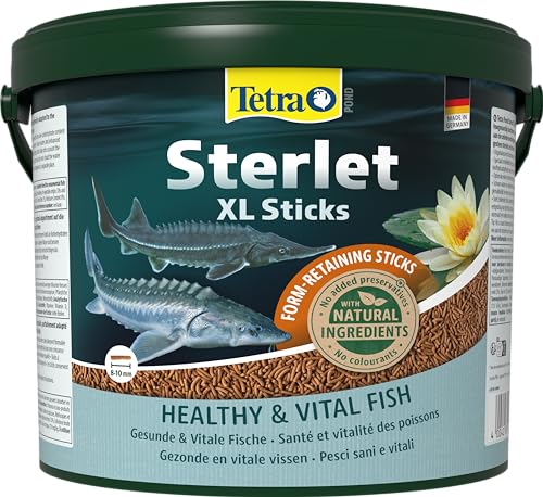 Tetra Sterlet Xl Fish Food Bastoni 2400 G (2.4Kg/5 Litro) Contenitore Stagno, 5 L