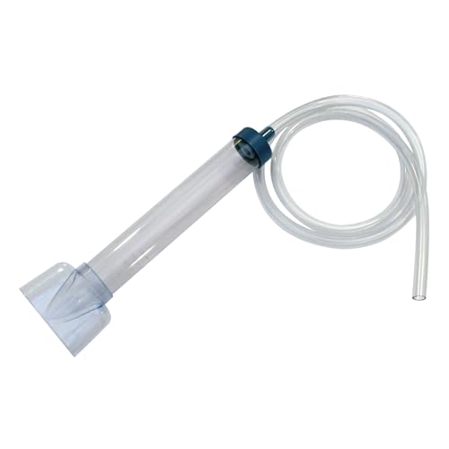 Amtra Vacuum Cleaner - Sifone Aspirarifiuti Per Pulizia Acquario Autoinnescante, Kit Di Pulizia Acquario, Per Acquari E Tartarughiere, Manuale, Campan