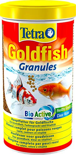 Tetra Goldfish Granules, Mangime In Granuli Galleggianti Per Pesci Rossi E Altri Pesci D'Acqua Fredda - 1 L