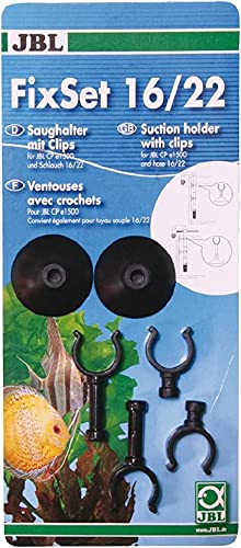Jbl Fixset 60154 - Set Universale Con Supporto Per Ventosa E Distanziatore Per Filtro Esterno Cristalprofi E 1501