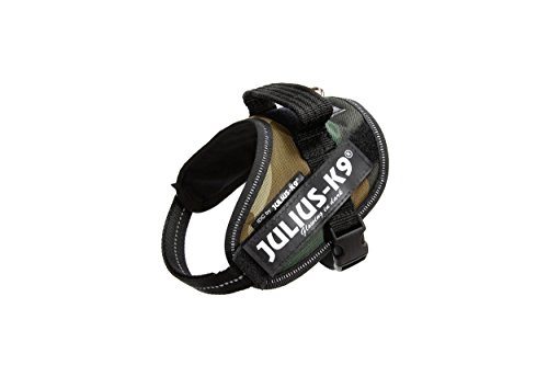 Julius-K9, Pettorina Idc Power, Taglia: Xs / Mini-Mini, 40–53 Cm/22 Mm, Colore: Camouflage