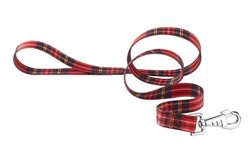 Ferplast Guinzaglio Cani Cane Nylon Fantasia Resistente Ferplast Club G Tartan
