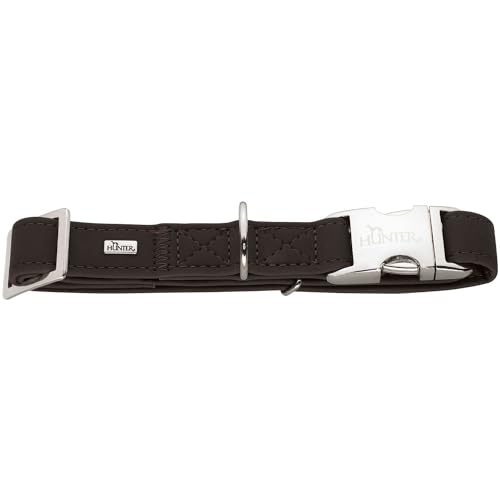 Collare Softie Alu-Strong, Mmarrone, Salilpelle