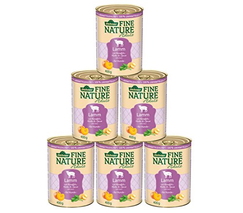 Dehner Fine Nature - Adulto Per Cani, Qualità Alimentare, Agnello