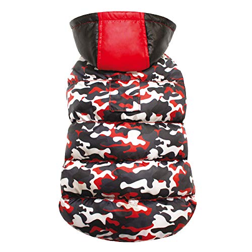 Croci Giubbotto Imbottito Red Camou Cm.70-37 G